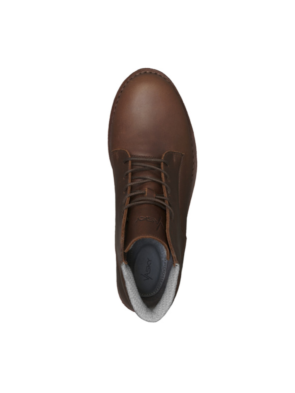 Vasky Női bőr bokacsizma barna - őszi / téli csizma, Vasky Hillside Waterproof lábbeli