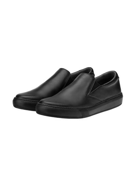 Vasky Női bőr slip on fekete - tavaszi / őszi csizma VASKY