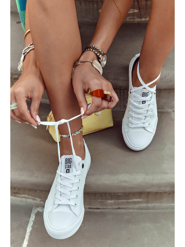 BIG STAR SHOES Női Big Star Classic edzőcipő - Fehér