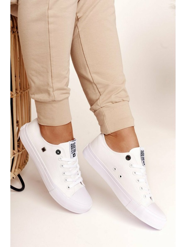 BIG STAR SHOES Női Big Star Classic edzőcipő - Fehér