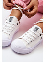 BIG STAR SHOES Női Big Star Classic edzőcipő - Fehér