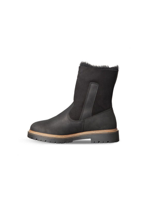 Vasky Női bőr tornacipő fekete Vasky Olivia