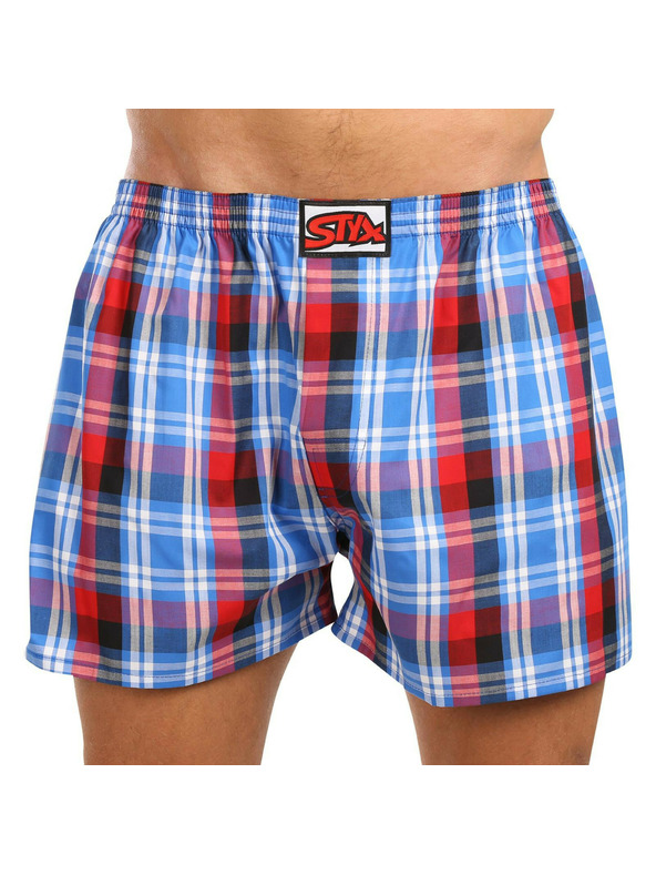 Styx Három darabos készlet - férfi Styx klasszikus gumi oversized rövidnadrág többszínű