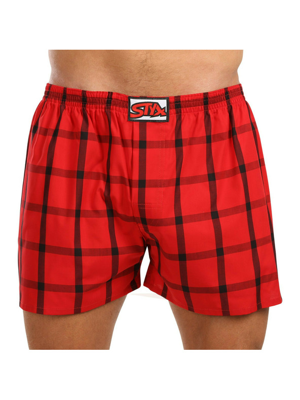 Styx Három darabos készlet - férfi Styx klasszikus gumi oversized rövidnadrág többszínű