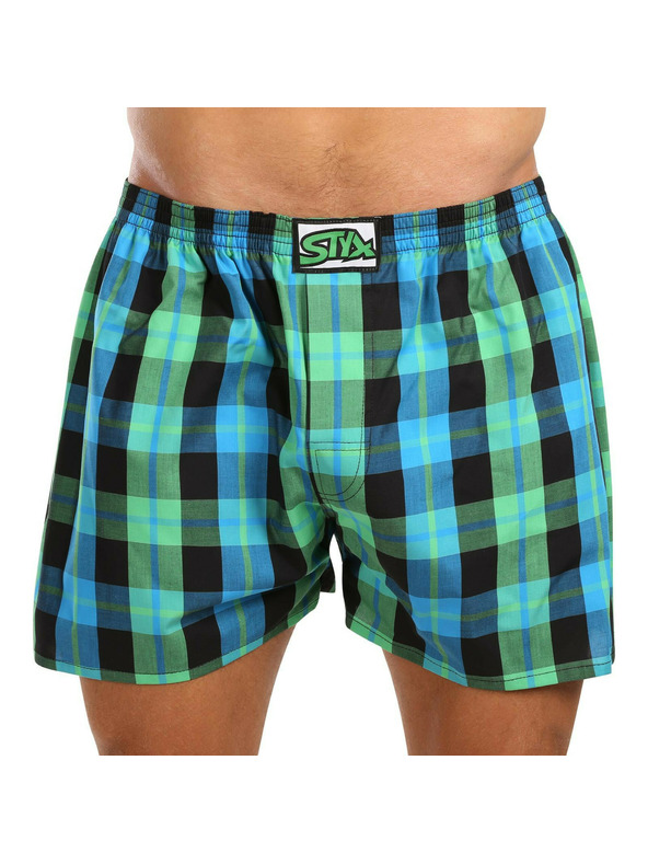 Styx Három darabos készlet - férfi Styx klasszikus gumi oversized rövidnadrág többszínű