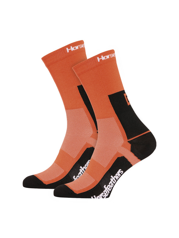 Horsefeathers Technikai funkcionális zokni Cadence Long - égetett narancs HORSEFEATHERS