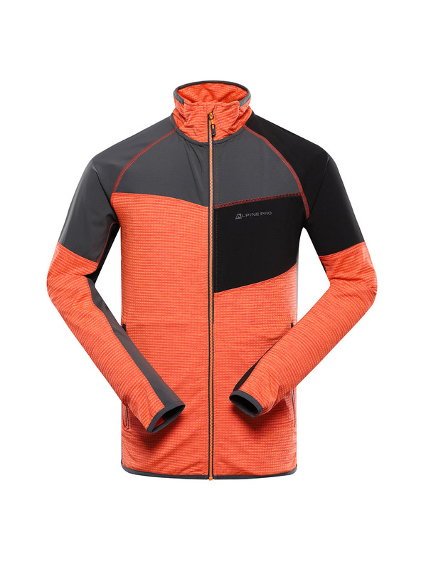 ALPINE PRO Gyorsan száradó férfi melegítőfelső hűvös szárítással ALPINE PRO ONNEC 2