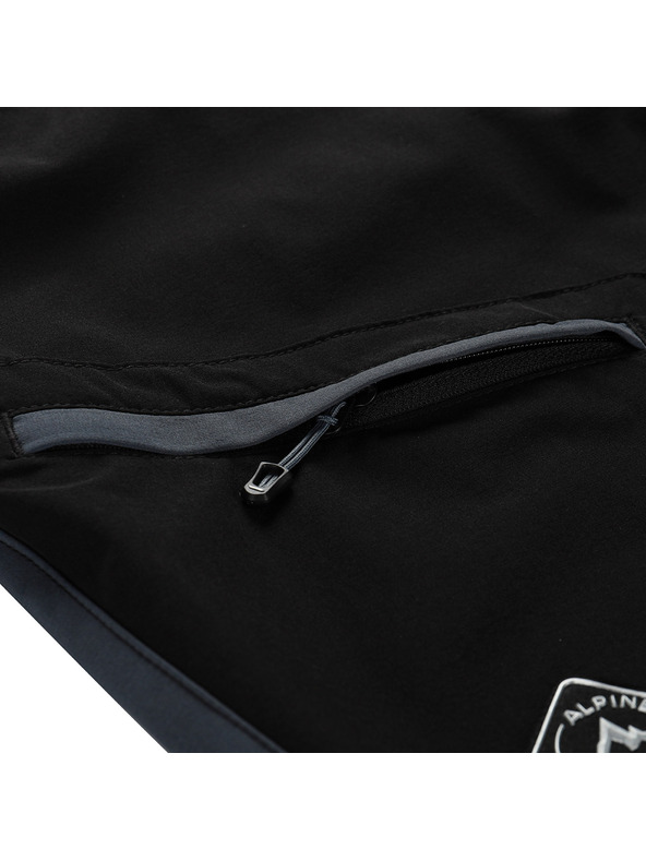 ALPINE PRO Férfi softshell nadrág ALPINE PRO AKAN 2 fekete