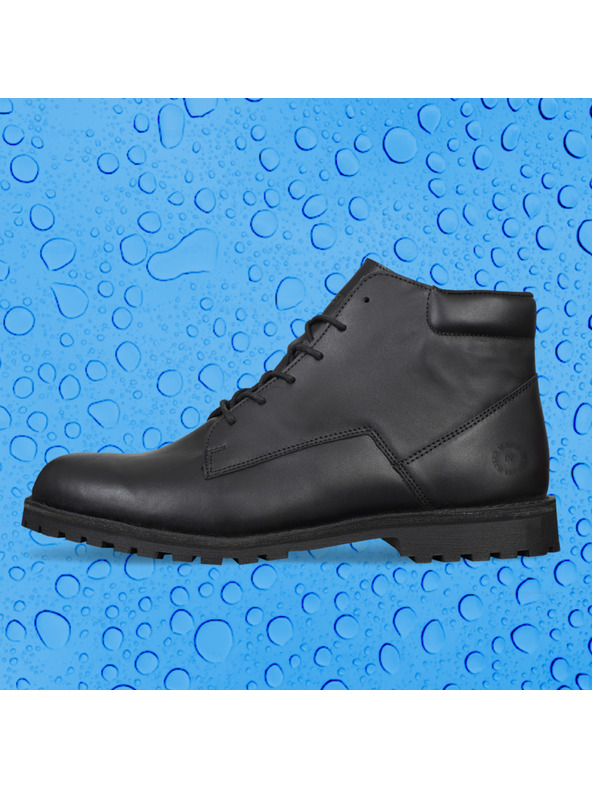 Vasky Férfi bőr bokacsizma fekete - őszi/téli csizma, Vasky Hillside Waterproof lábbelik