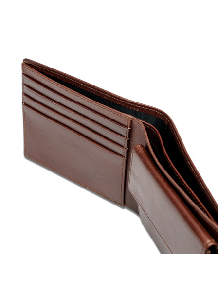 Vasky Vasky Fredy Dark Brown - bőr pénztárca sötétbarna - férfi cseh gyártás Zlínből