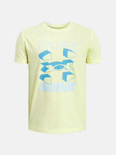 Under Armour Fiú póló Under Armour UA B SPLIT BIG LOGO SS