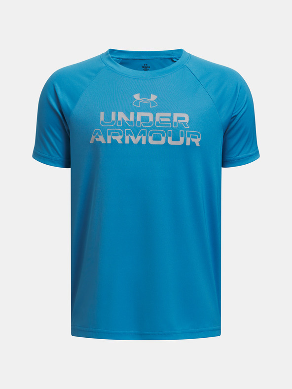 Under Armour Fiú póló Under Armour UA Tech Split Wordmark SS