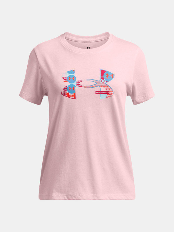 Under Armour Lány póló Under Armour UA Big Logo UA Fill SS