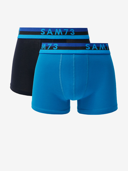 Sam 73 Két férfi boxer szett kék és fekete színben SAM 73 Jácint