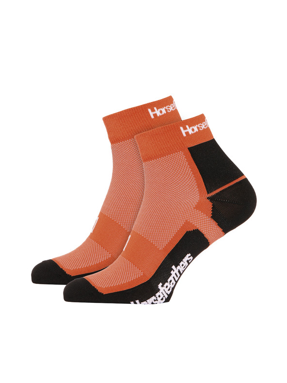 Horsefeathers Technikai funkcionális zokni Cadence - égetett narancs HORSEFEATHERS