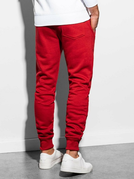 Ombre Clothing Piros férfi alap melegítőnadrág Ombre ruházat