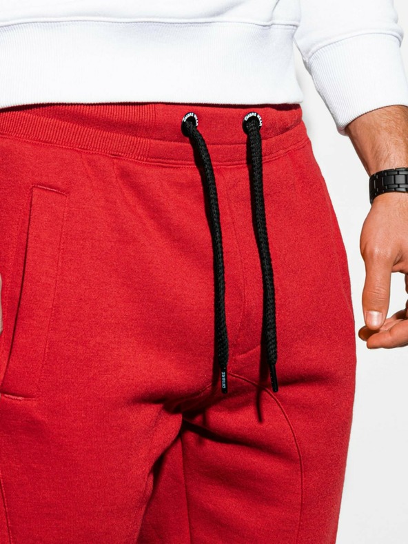 Ombre Clothing Piros férfi alap melegítőnadrág Ombre ruházat