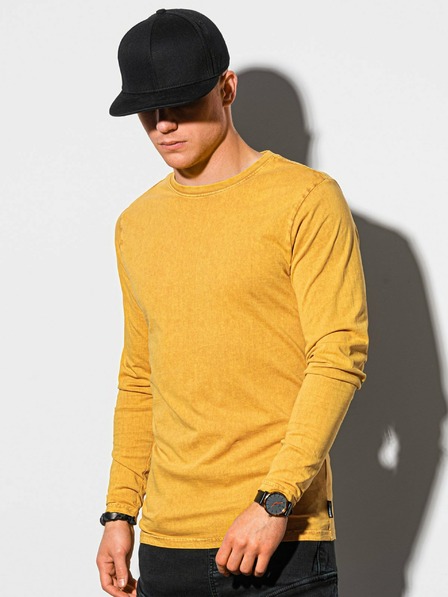 Ombre Clothing Mustárszínű férfi alaping Ombre Clothing