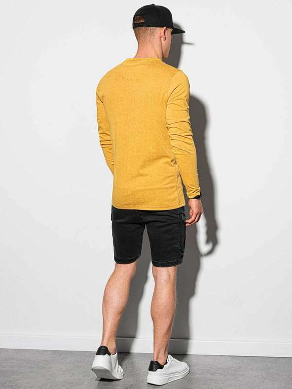 Ombre Clothing Mustárszínű férfi alaping Ombre Clothing