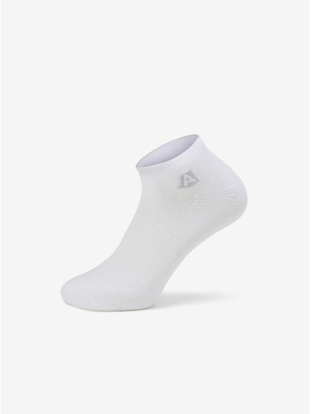 ALPINE PRO Unisex coolmax zokni ALPINE PRO RED DEER fehér