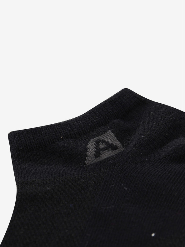 ALPINE PRO Unisex zokni coolmax ALPINE PRO RED DEER fekete