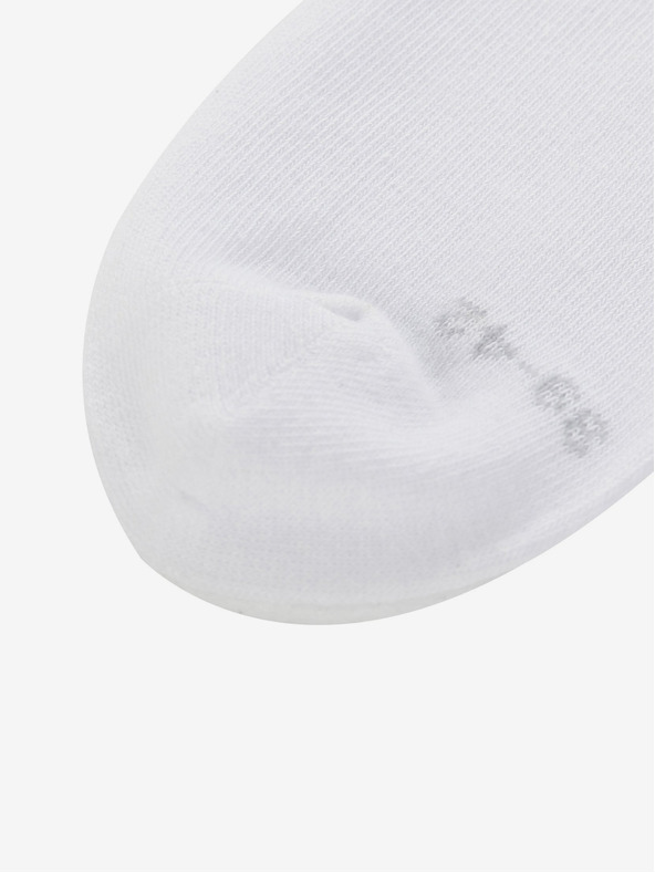 ALPINE PRO Három pár uniszex zokni készlet fehér színben ALPINE PRO 3UNICO