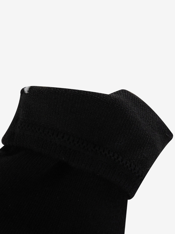 ALPINE PRO Három pár uniszex zokni fekete színben ALPINE PRO 3UNICO