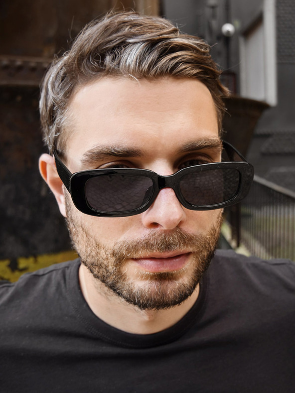 VEYREY VeyRey Square Minozzi napszemüveg fekete