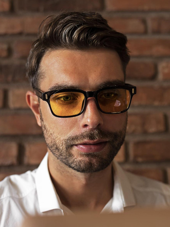 VEYREY VeyRey Nerd Pickup számítógépes szemüveg Fekete