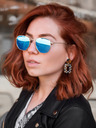 VEYREY VeyRey Polarizált ovális Hurricane napszemüveg Kék szemüveg