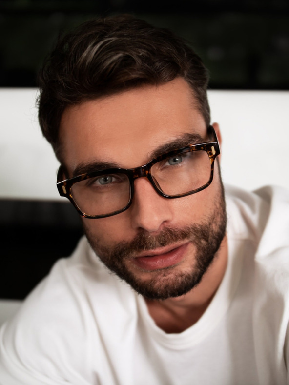 VEYREY VeyRey Fredrikah Brown kék fényt blokkoló szemüveg