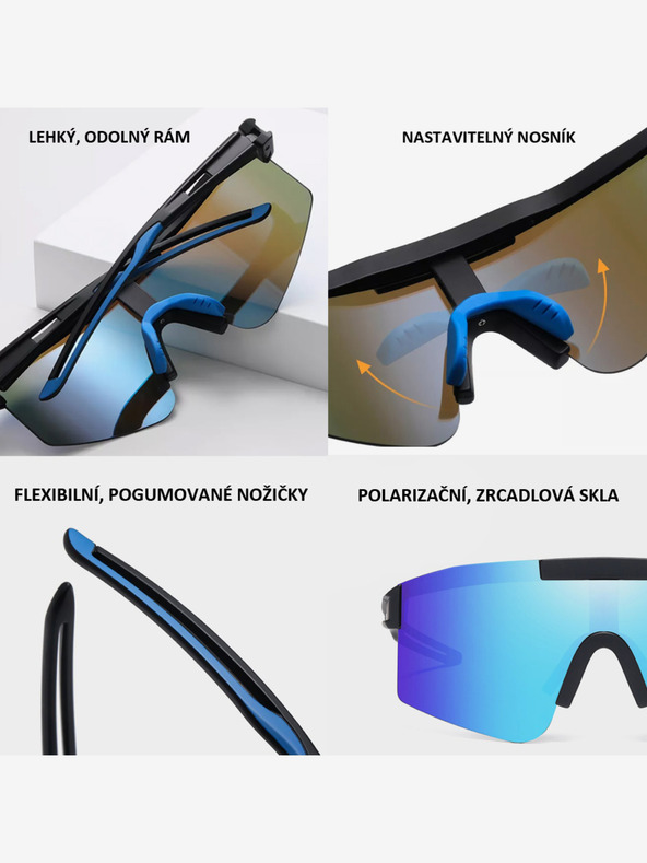 VEYREY Lila uniszex polarizált sport napszemüveg VeyRey Sesto