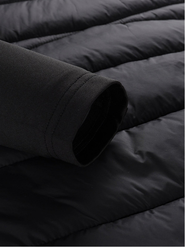 ALPINE PRO Fekete női téli hi-therm ruha ALPINE PRO OMERA