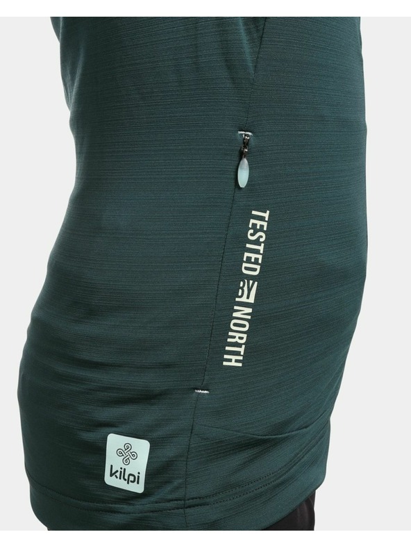 Kilpi Női Stretch kapucnis pulóver Kilpi MEMPHIS-W Sötétzöld