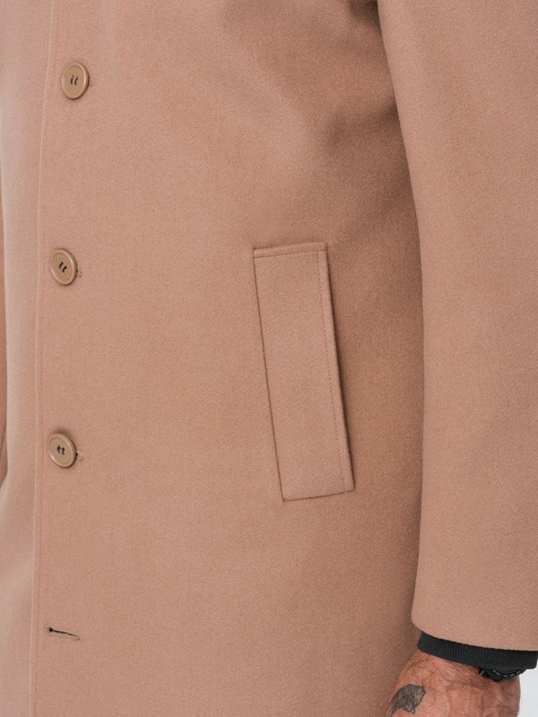 Ombre Clothing Férfi egyberészes kabát gallérral és alsókabáttal Ombre ruházat