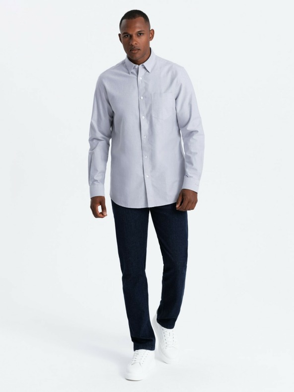 Ombre Clothing Férfi oxfordi ing Ombre Clothing V1 OM-SHOS-0173 OM-SHOS-0173