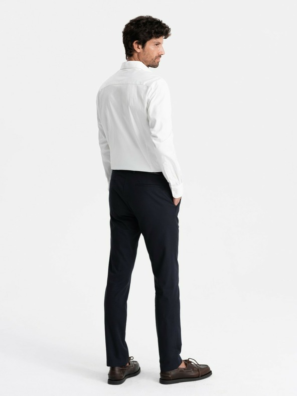 Ombre Clothing Férfi szatén ing Ombre Clothing SLIM FIT V1 OM-SHOS-0176 OM-SHOS-0176