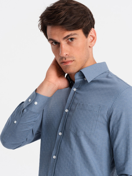 Ombre Clothing Férfi Ombre Clothing SLIM FIT ing OM-SHCS-0174