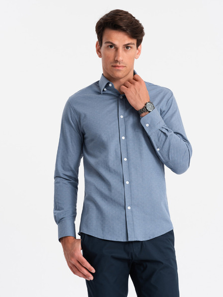 Ombre Clothing Férfi Ombre Clothing SLIM FIT ing OM-SHCS-0174