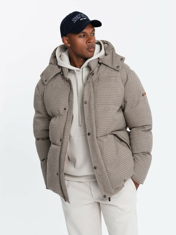 Ombre Clothing Ombre Clothing férfi erősen szigetelt dzseki