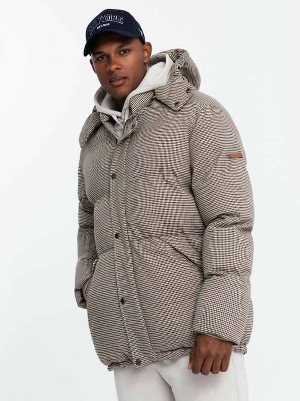 Ombre Clothing Ombre Clothing férfi erősen szigetelt dzseki