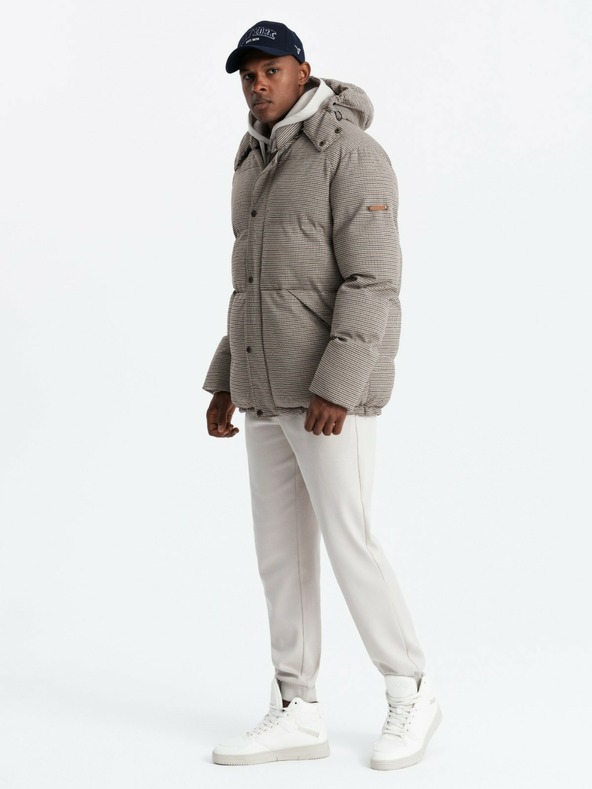 Ombre Clothing Ombre Clothing férfi erősen szigetelt dzseki