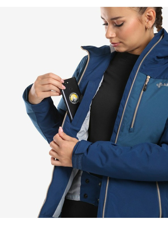 Kilpi Női sí dzseki Kilpi FLIP-W sötétkék