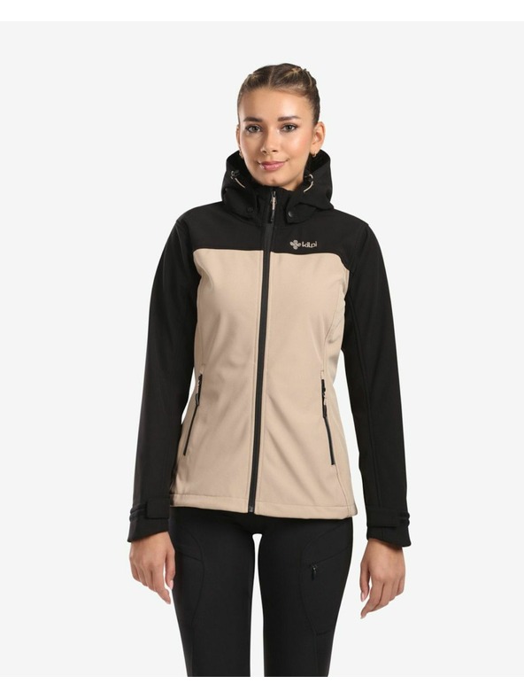 Kilpi Női Kilpi RAVIA-W Softshell kabát bézs színű