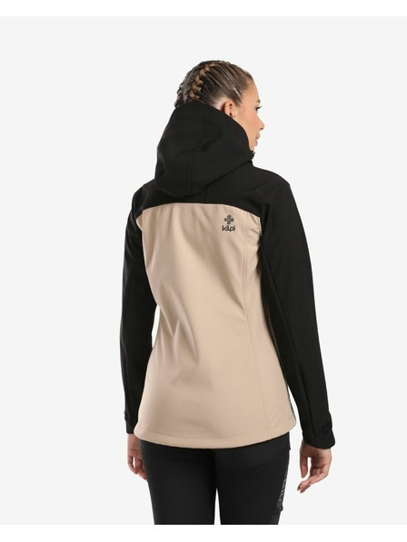 Kilpi Női Kilpi RAVIA-W Softshell kabát bézs színű