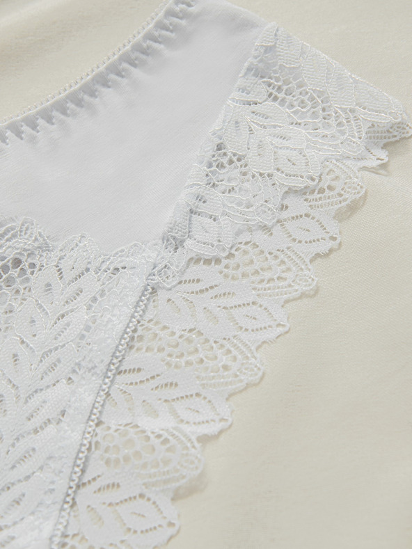 Edoti EDOTI Női chino nadrág, fehér