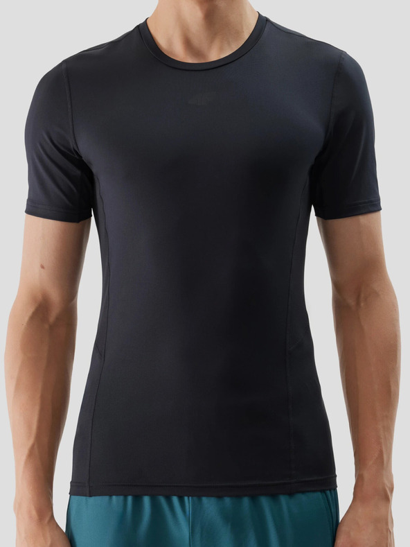 4F Férfi újrahasznosított anyagokból készült vékony szabású sportpóló 4F