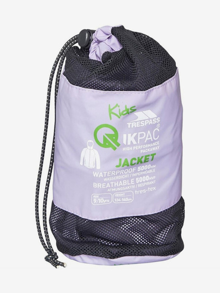 Trespass Trespass Qikpac kabát gyerekeknek