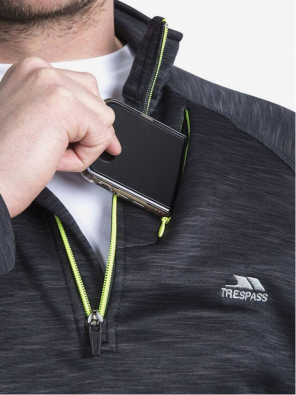 Trespass Férfi fleece kapucnis pulóver Trespass Collins