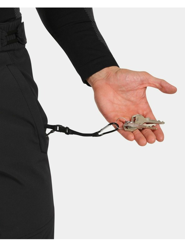 Kilpi Férfi softshell síelőnadrág Kilpi RHEA-M Fekete